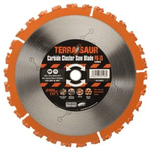 Premier Diamond P6-TS Terrasaur Carbide Cluster 12" Blade