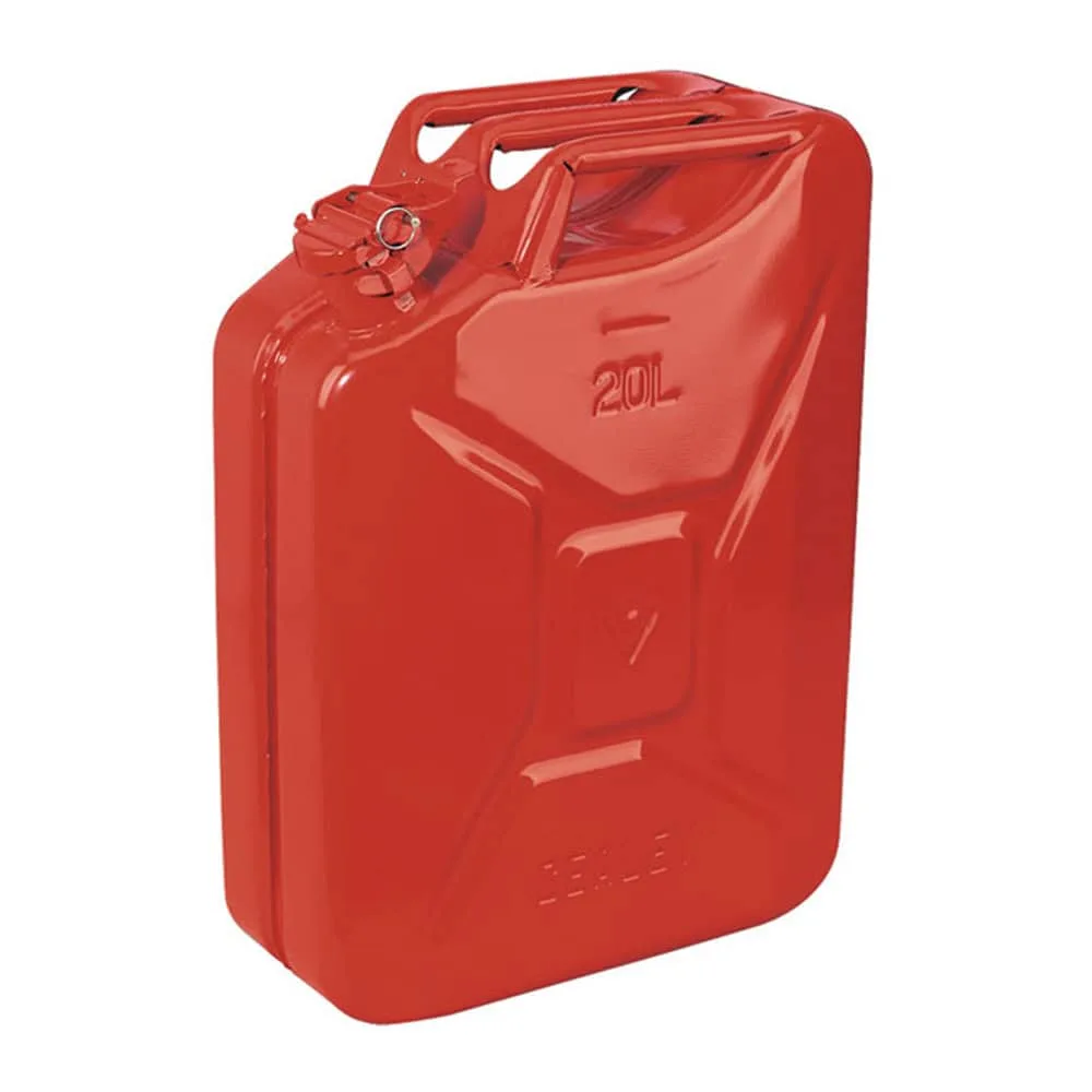 Steel Jerry Can 20ltr – Red