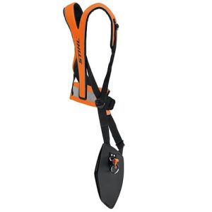 ADVANCE PLUS universal harness fluorescent orange for Cow Horn Strimmers