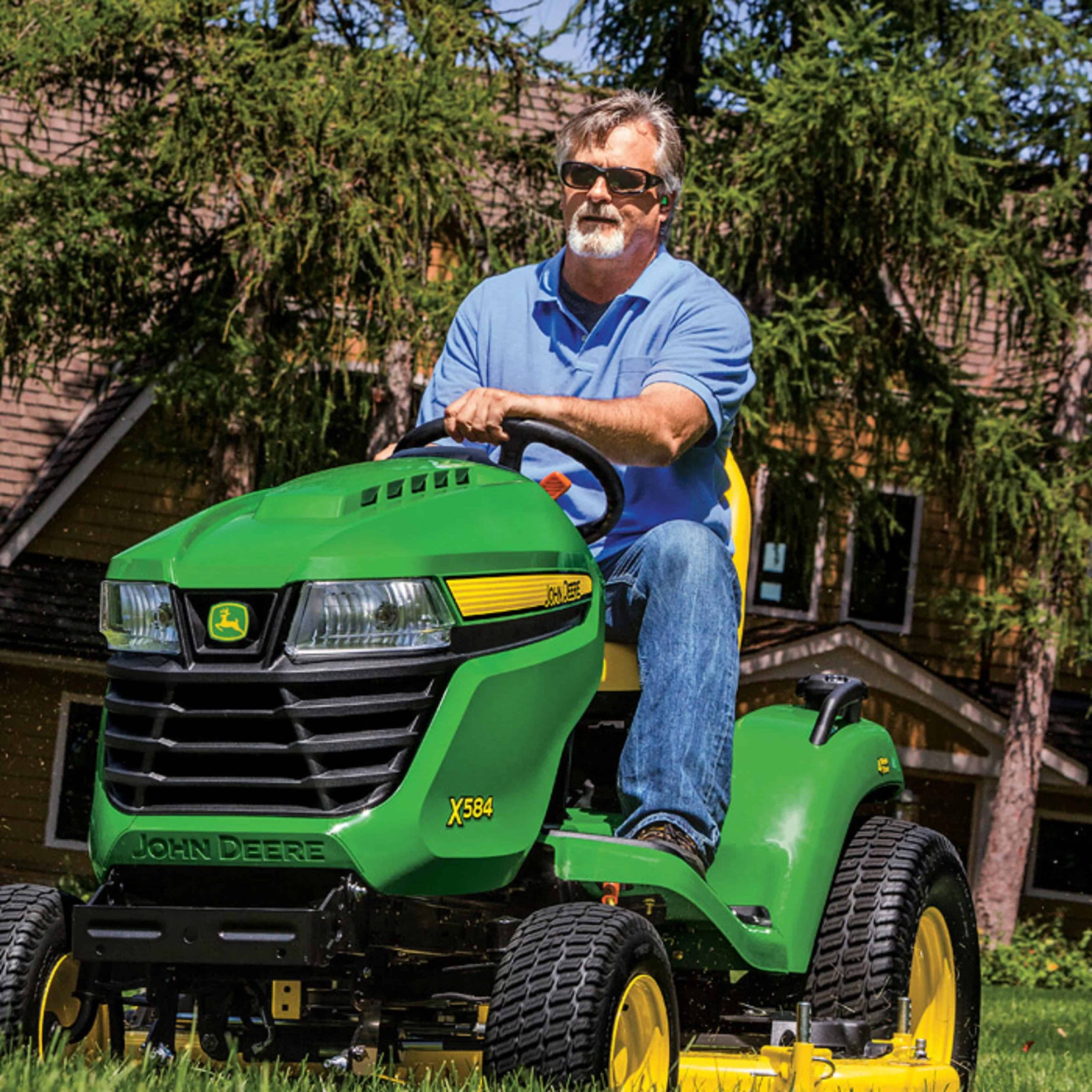 John Deere X584 Multi-Terrain Garden Tractor