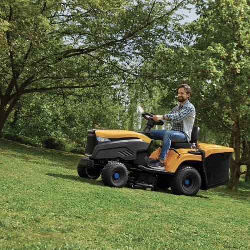 Stiga Estate 584 E 33″ Battery Ride On Mower