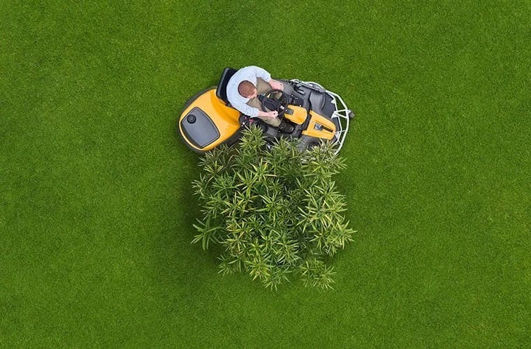 Stiga Park 500 Out Front Mulch & Rear Discharge Grass Cutting Ride on Lawnmower