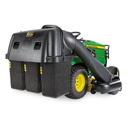 John Deere X590 Hi-Performance Side Discharge, Mulch & opt, Grass Collection Ride on Lawnmower