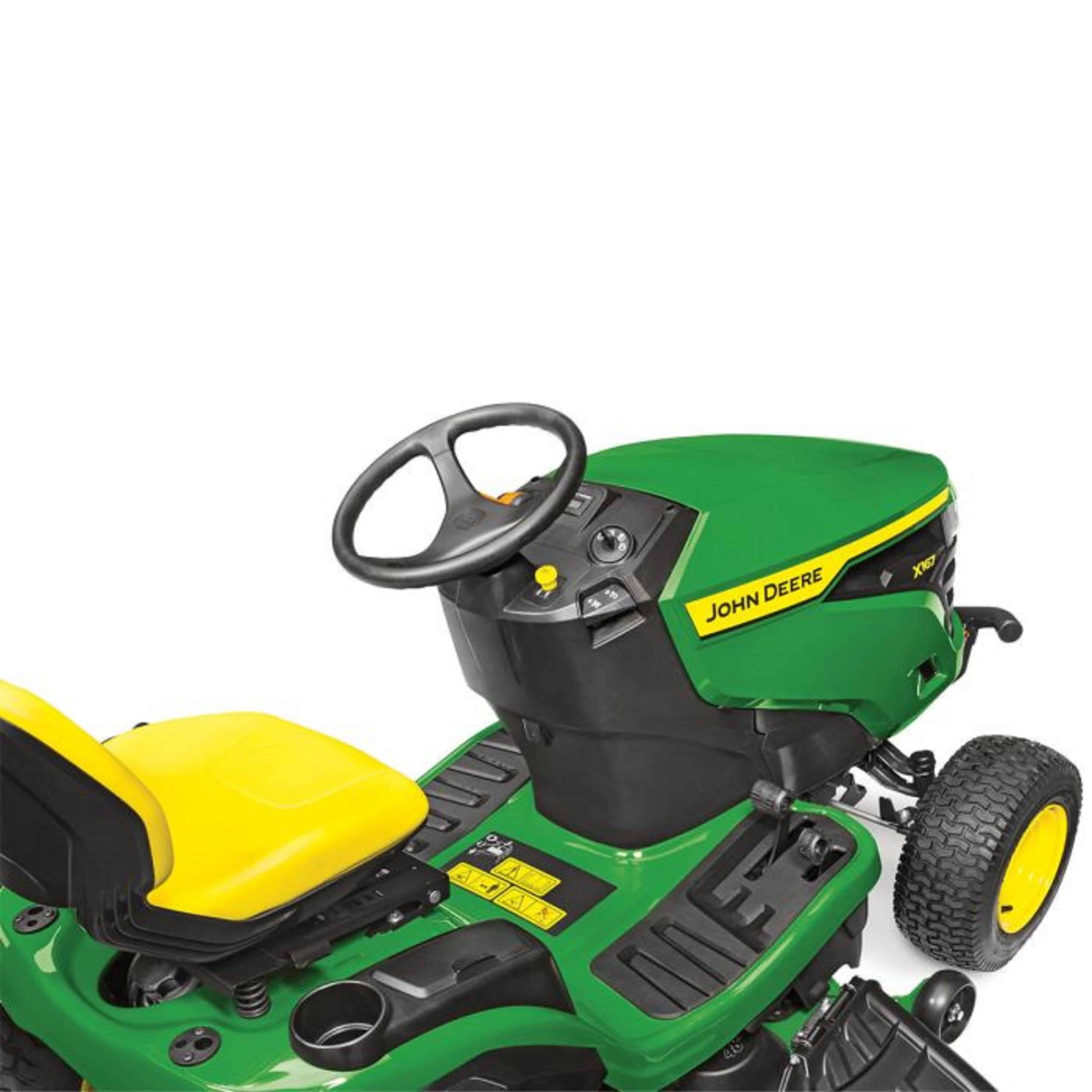 John Deere X167 48″ Best For Medium Size Garden Petrol Lawn Tractor