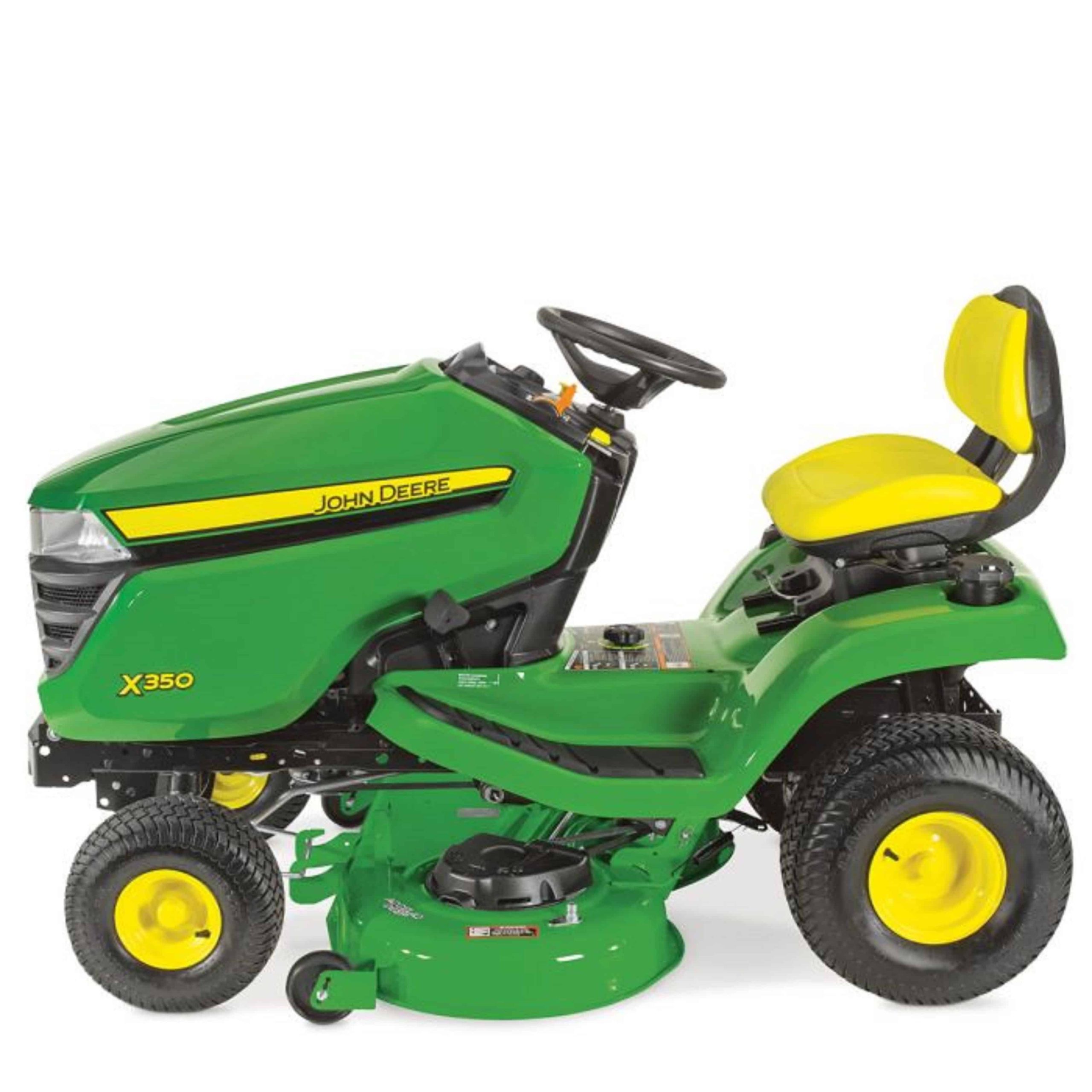 John Deere X350 42′ Modern Garden Lawn Tractor