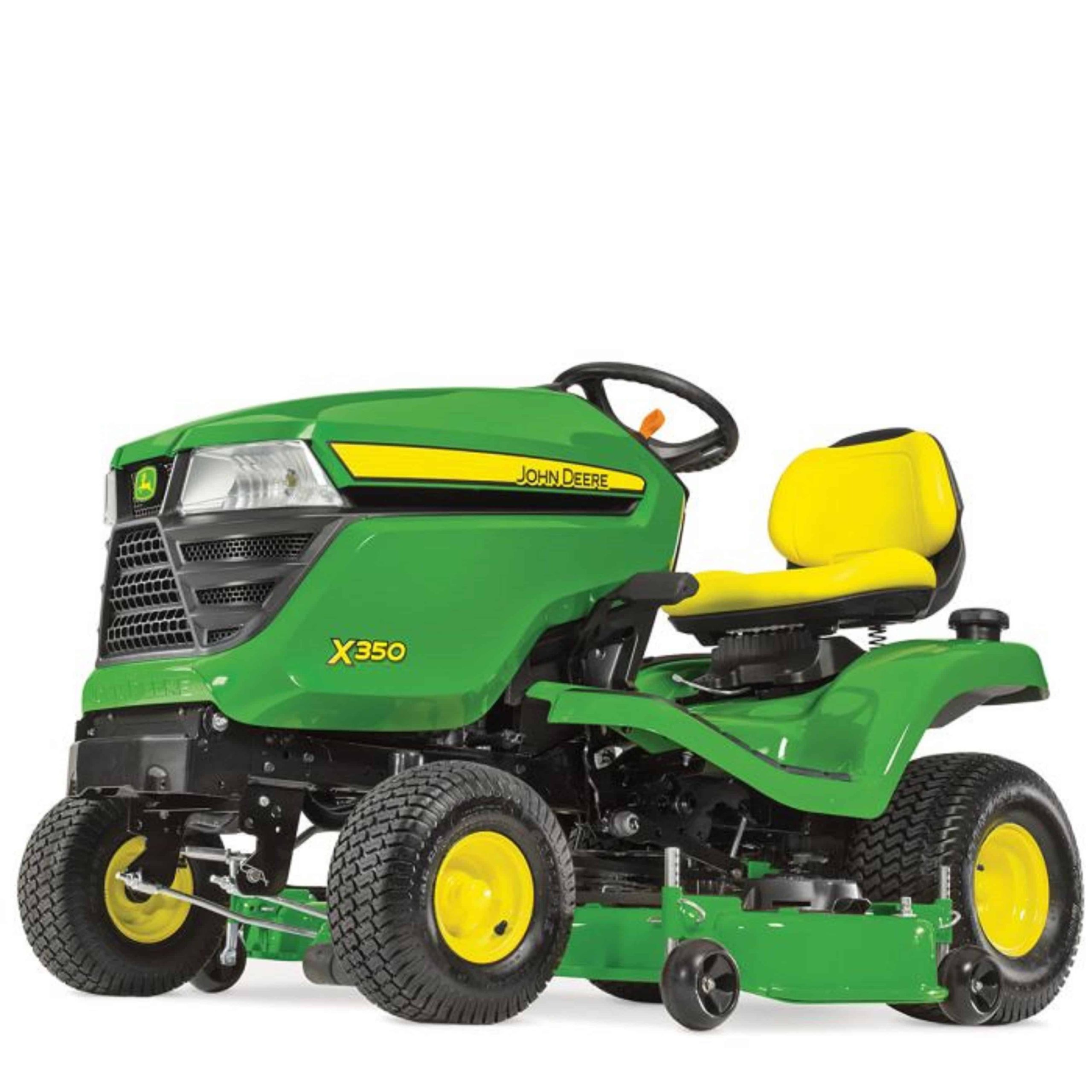 John Deere X350 42′ Modern Garden Lawn Tractor