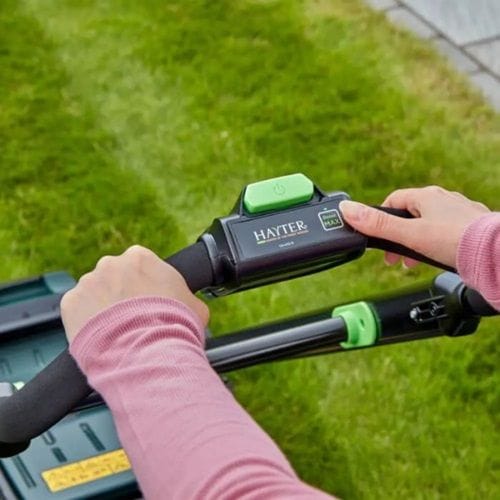 Hayter Hawk 36 Battery Push 14″  Lawn Mower Kit