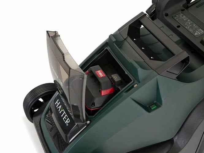 Hayter Hawk 36 Battery Push 14″  Lawn Mower Kit