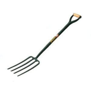 Bulldog Solid 28" Forged Metal Trench Fork