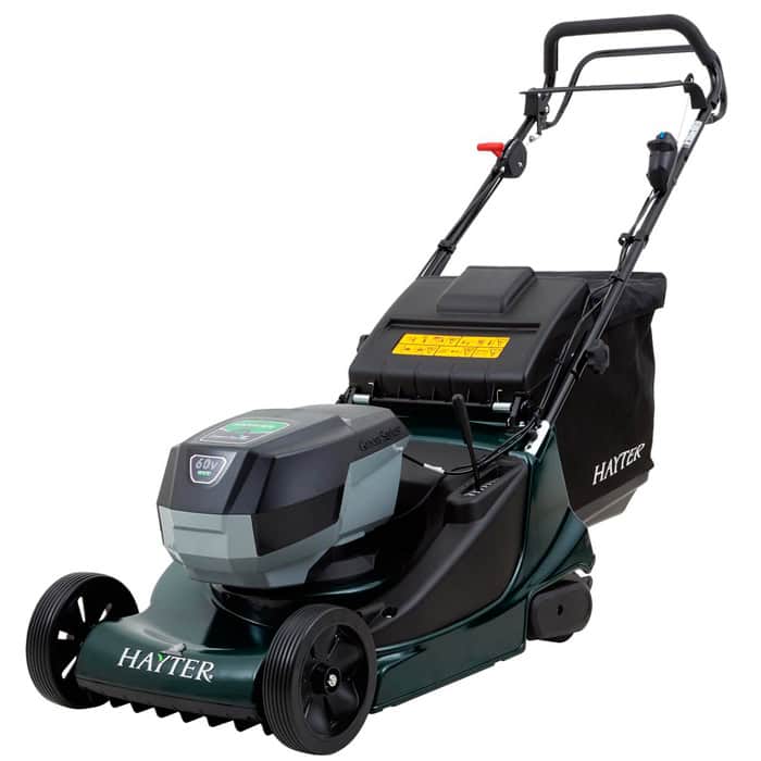 Hayter Harrier 48 Cordless Rear Roller 19″ Lawn Mower (477A)