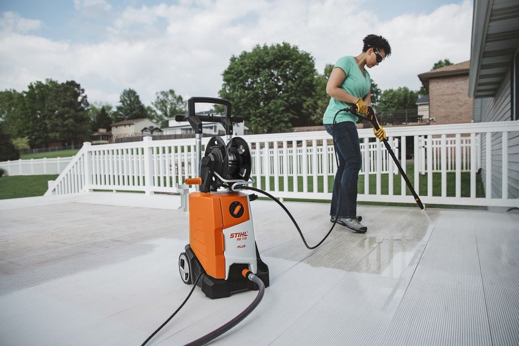 STIHL RE110 Electric Garden Patio & Car Pressure Washer