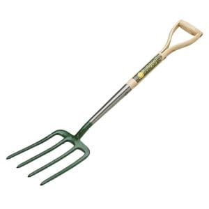 Premier Garden Digging Fork 28" - Ash Shaped Handle