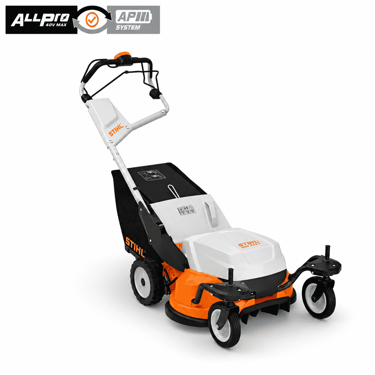 STIHL RMA765 V 25″ professional twin blade 5 speed Eco lawnmower (Unit Only)- AR System