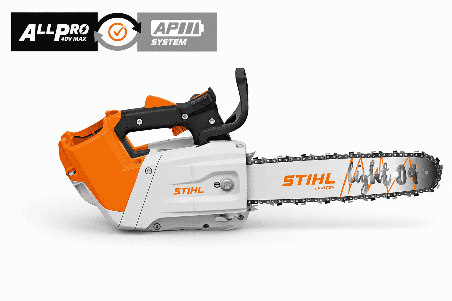 STIHL MSA220T Cordless Tree Surgeon’s One Handed Climbing Chainsaw ( Unit Only)- AP System