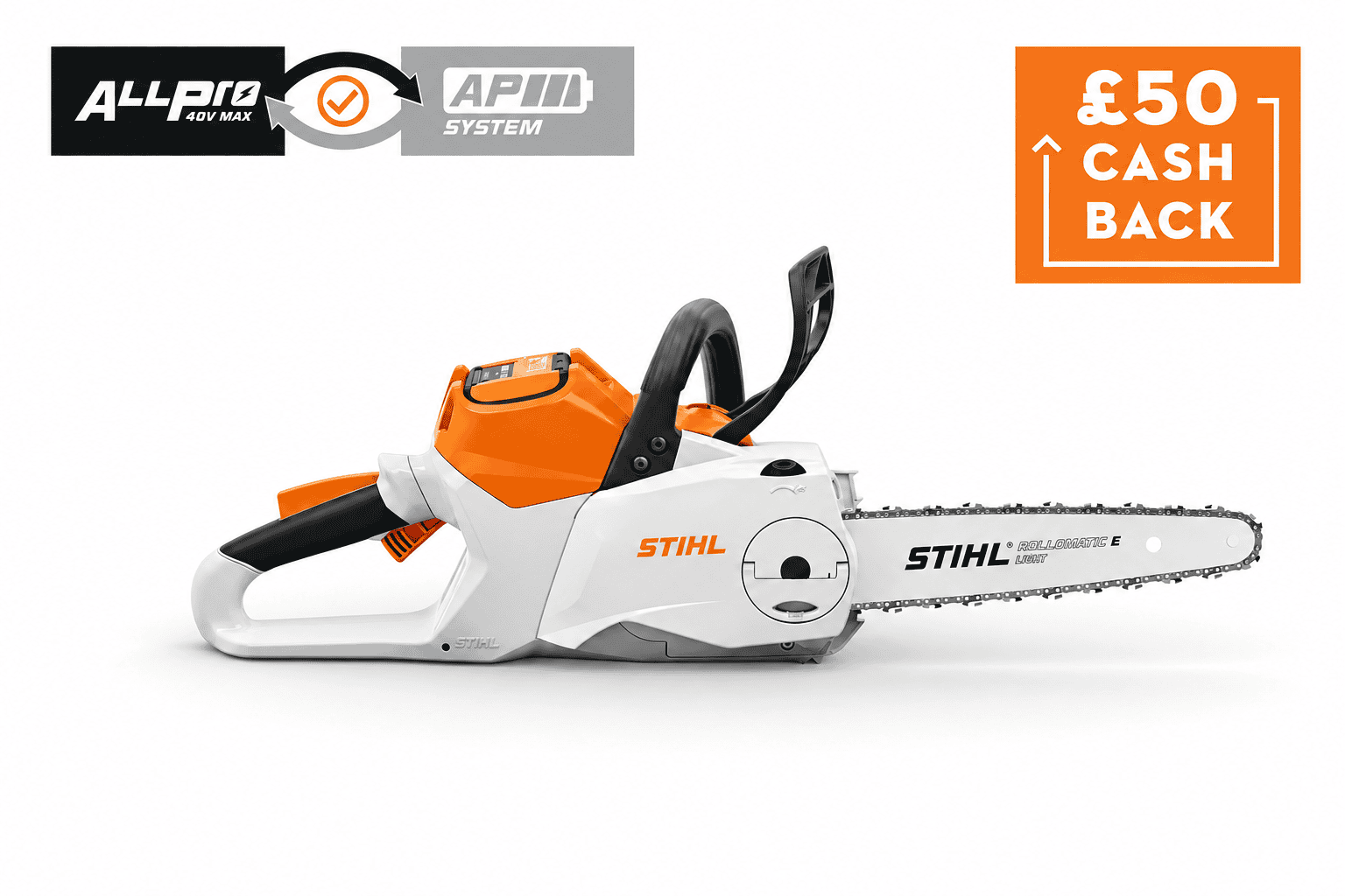 STIHL MSA 160C-B  Cordless 12″ Powerful Garden Chainsaw (Unit Only) – AP System