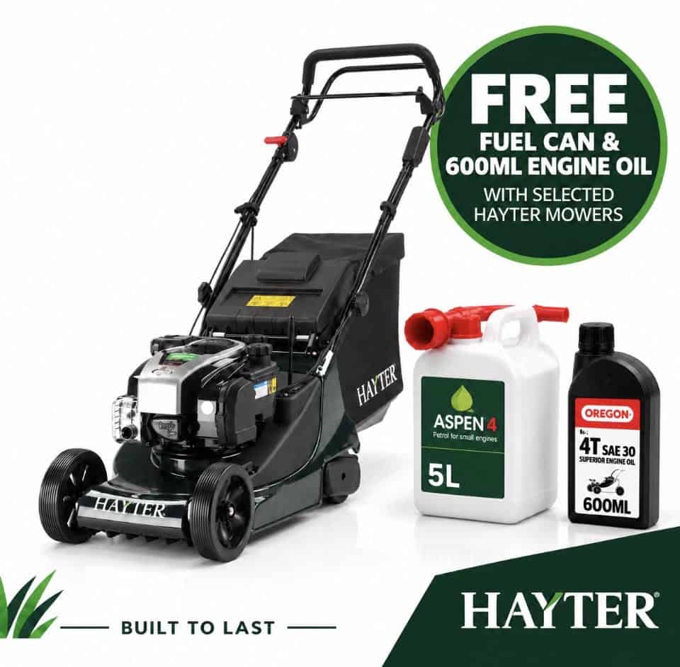 Hayter Harrier 41 16″ VS Rear Roller Lawn Mower (375A)