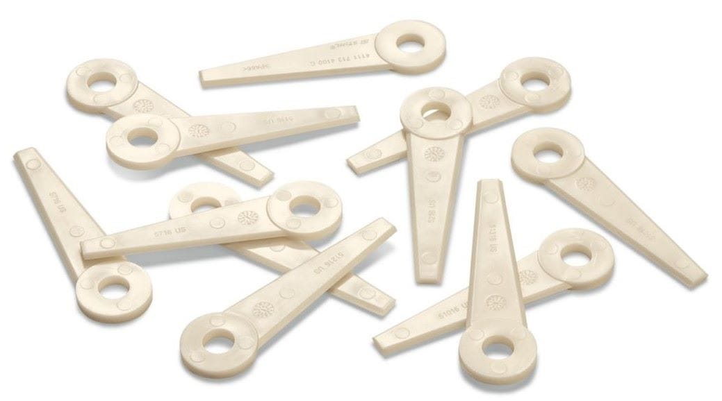 PolyCut 6-3 / 20-3 / 41-3 mowing head replacement blades (12)