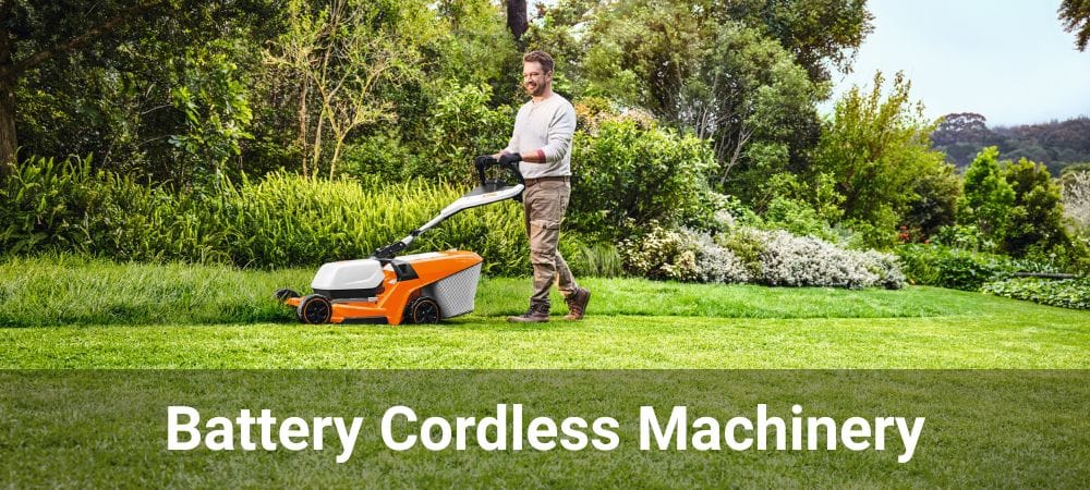 Cordless Garden Machinery