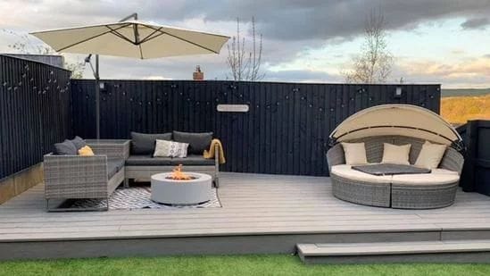 Umbra Round 12KW MgO Gas Fire Pit