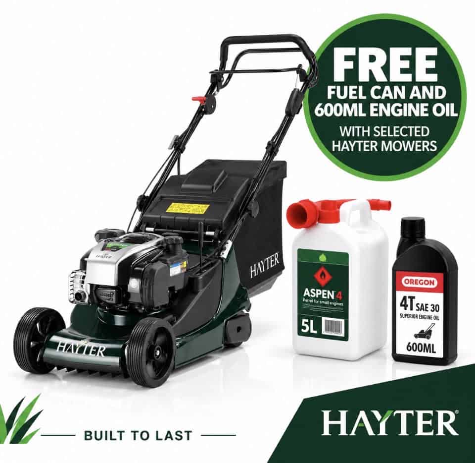 Hayter Harrier 48 VS ES ( Push Button Start) 19″ Lawn Mower (476A)