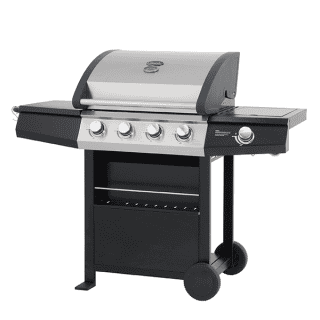 Lifestyle Grenada 4+1 Gas Burner BBQ Grill (LFS966BLK)