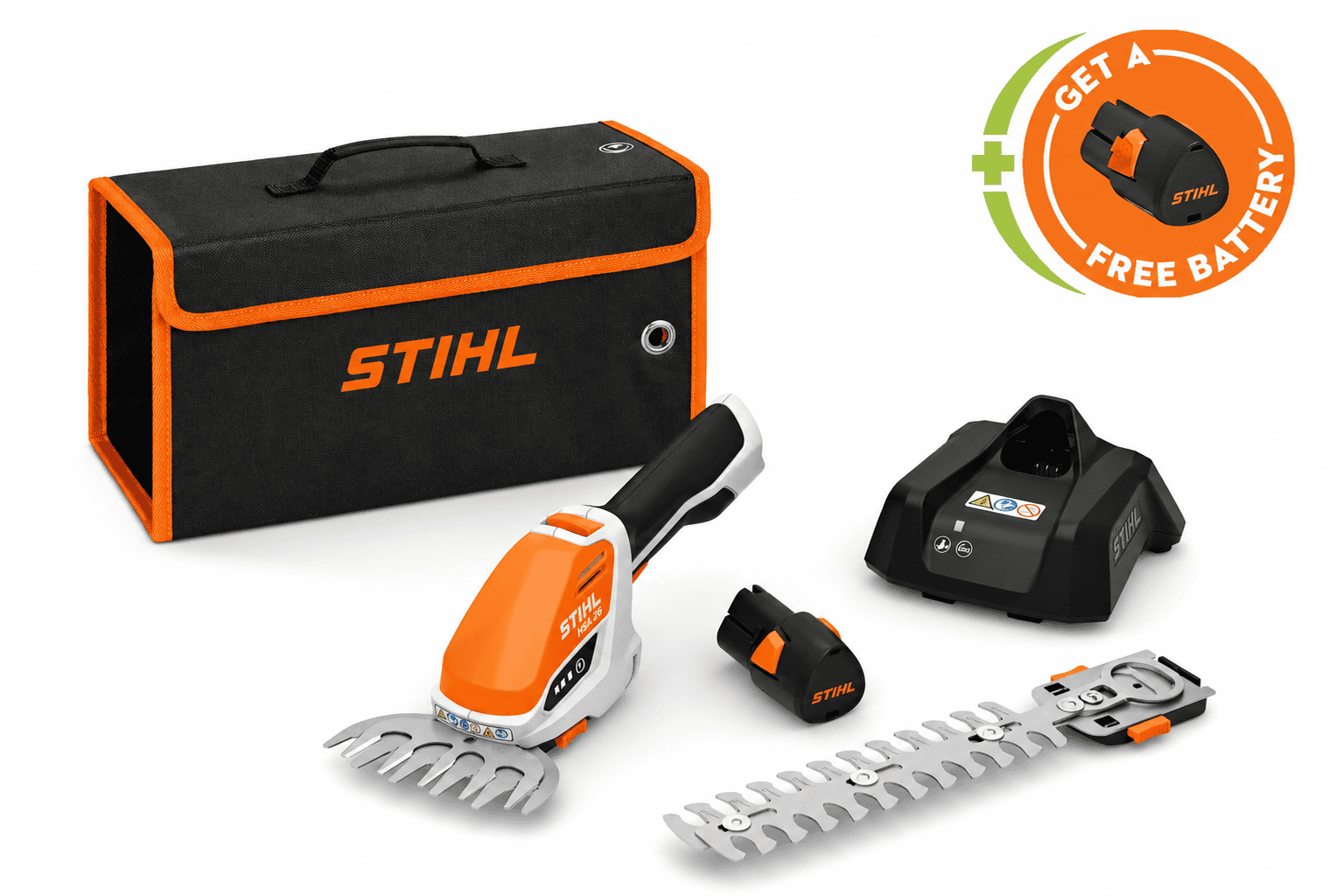 STIHL HSA26 Cordless Topiary Garden Shrub Shears (SET) – AS System