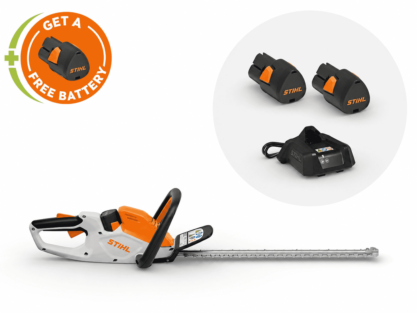 STIHL HSA 40 Cordless 20″ Hedge Trimmer ( SET ) – AS System