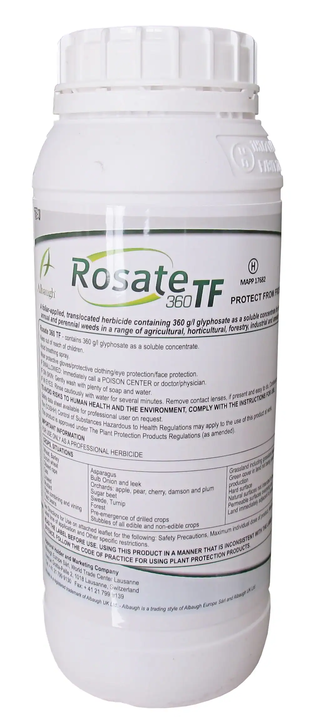 Rosate 360Tf – Glyphosate 1L